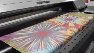 Signstar belt printer TXD1602 print on cotton with reactive ink [upl. by Llednohs176]