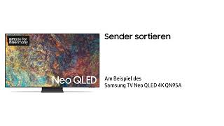 Samsung Neo QLED TV 2021 Sender sortieren [upl. by Paderna506]