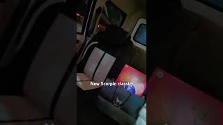 Scorpio classic Android seat cover fitting all accessories fitting [upl. by Fernando]