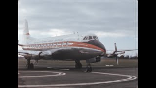 New Zealand 1950s Air travel archive footage [upl. by Micheil]