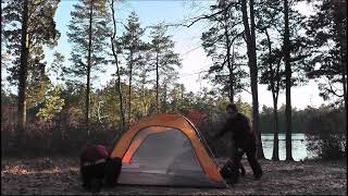 Review Winterial Three Person Tent  Lightweight 3 Season Tent with Rainfly 3 Person Tent 44lbs S [upl. by Dumah]