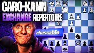 Exchange CaroKann Repertoire Chessable [upl. by Mossberg151]