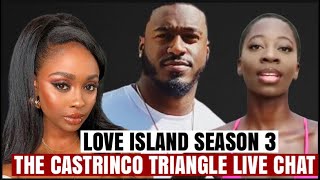 Love Island Season 3  CINCO CASHAY AND TRINA LUVE CHAT REGARDING THEIR TV TRIANGLE [upl. by Arri]