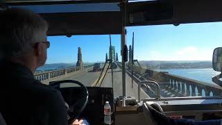 2002 MCI Conversion Driving the Oregon Coast E92 [upl. by Svend]