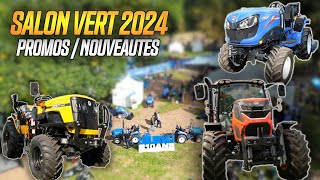 Actu tracteur salon vert 2024 [upl. by Mccready]