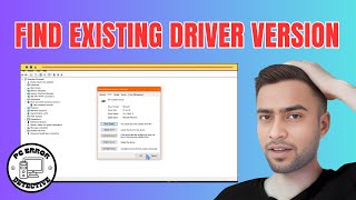 How to Find the Existing Driver Version in Windows 10 [upl. by Ahserkal]