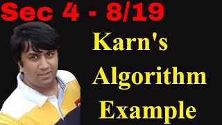 Sec 4  Lec 819  TCP Karns Algorithm Example  TCPIP Protocol Deep Understanding  Udemy [upl. by Brodench463]