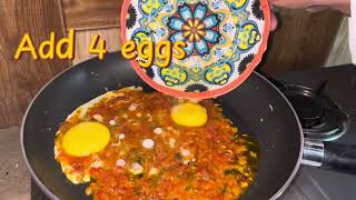 Turkish Style Shakshuka Eggs Breakfast Recipe by Pakwaan [upl. by Dagny685]