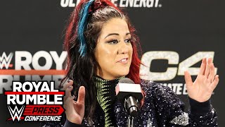 Bayley reflects on her history with Natalya and Naomi Royal Rumble 2024 Press Conference highlights [upl. by Halyahs]