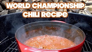 National Champion Chili Recipe 2018 [upl. by Orten]