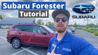 Subaru Forester How To Tutorial All The Buttons and Features [upl. by Ynohtnaluap]