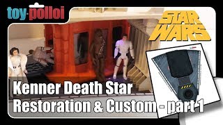 Vintage Kenner Death Star Restoration Part 1  Toy Polloi [upl. by Aytnahs369]