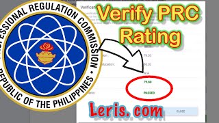 HOW TO VERIFY RATING IN PRC BOARD EXAM [upl. by Sheppard]