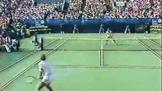 Mcenroe vs Wilander  Semi Final US Open 1985  1616 [upl. by Tneciv496]