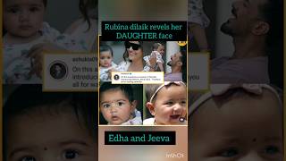 Rubina dilaik Vlogs  Rubina dilaik introduced Edhaa amp Jeeva ✨️ Face revealed  rubinadilaik vlog [upl. by Norahc126]