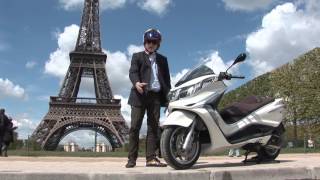 2012 Piaggio X10 full review by Tor Sagen in Paris [upl. by Delanty]