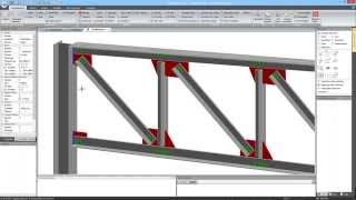 Progettazione automatica e interattiva nodi di strutture reticolari e intelaiate in acciaio [upl. by Greerson743]