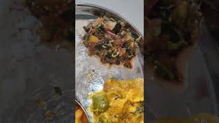 Odia lunchthali odisafoodblogs youtubeshorts cancerawareness [upl. by Rhona514]