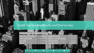 LEED Credit Surrounding Density and Diverse Uses  LEED AP BDC V4 Exam Prep [upl. by Nyloc]