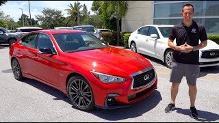 Should you BUY a 2019 Infiniti Q50 Red Sport 400 or wait for a REDESIGN [upl. by Anelet]