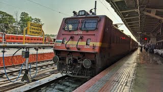 BANGALORE to TIRUPATI  Train Journey Onboard SESHADRI Express [upl. by Anrapa]