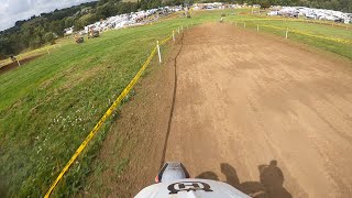 WORLD VETS MOTOCROSS 2023  Farleigh Castle  125cc Gopro [upl. by Lane]