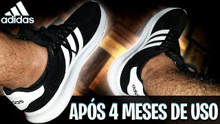 TÊNIS ADIDAS LITE RACER 30  MASCULINO  PRETO E BRANCO APÓS 4 MESES DE USO  DETALHES E OPINIÃO [upl. by Devlin]