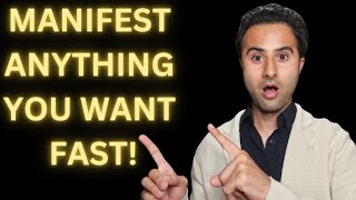 How To Manifest Anything You Want FAST [upl. by Dearborn]