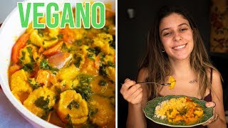 COMO FAZER MOQUECA VEGANA  FÁCIL E BARATA [upl. by Nealy]