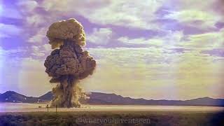 Nuclear Test Film Highlights  Restored Footage New Films Epic Explosions [upl. by Oznerol]