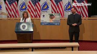 VIDEO NOW Lt Gov Polito on housing program in Massachusetts [upl. by Winnah]