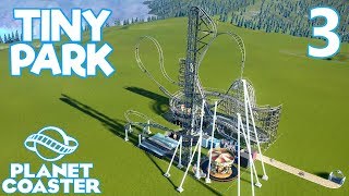 Planet Coaster TINY PARK  Part 3  NEW COASTER [upl. by Eintruok263]