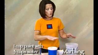 HowTo Faux Painting  Marbling Technique by The Woolie How To Paint Walls FauxPainting [upl. by Camel]