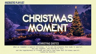 Best Christmas Songs Playlist🎅🏼 Acoustic Christmas Songs Cover with Lyrics ❄️ Christmas Vibes 2024 [upl. by Kayne228]