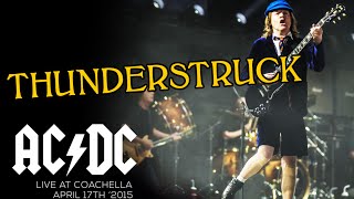 ACDC  Thunderstruck Live at Coachella  170515 [upl. by Pember828]