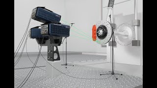 Optomet SMART 3DScan  Vibration measurement of a brake disk [upl. by Nolahp779]