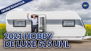 2021 Hobby De Luxe 515 UHL  Caravan  Test amp Kaufberatung  Camperland Bong [upl. by Delaney]