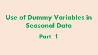 Qualitative explanatory variables regression models part 5 Ch3 Urdu Econometrics By Example [upl. by Blight]