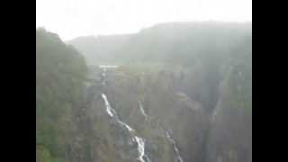 View at Barron Falls Kuranda Australia [upl. by Ellennod]