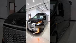 Blacked 2025 Toyota HiAce Luxury Custom Van 🔥❤️ shorts [upl. by Sinylg]