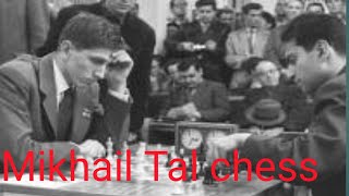 Mikhail Tal Vs M Graduss Tal chess game Tal best secrfice Tal amazing chess game [upl. by Penelope]