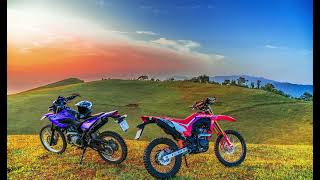 GO TO THE GRASS HILL THAT I LIKE THE MOST  WR155 chở 2 leo dốc thảo nguyên quotSlamChiêmquot vs CRF150 [upl. by Adelle]