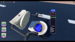 How to get UPGRADED MOUTHLESS TOILET BADGE  MORPHS in OMEGA SKIBIDI TOILET ROLEPLAY 2  ROBLOX [upl. by Oiligriv]