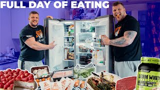 FULL DAY OF EATING  STOLTMAN BROTHERS  20000 Calories [upl. by Shamma]