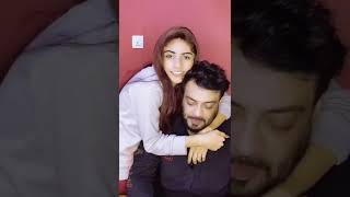 Syeda Dania Shah Tiktok With Aamir Liaquat Hussain  Viral Video Amir Liaquat Hussain [upl. by Schroth]