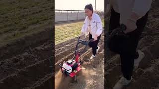 Tillage ditching weeding and fertilizing one machine for multiple uses [upl. by Aglo]