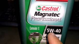 Castrol Magnatec 5w40 no citroën c4 Pallas 121 [upl. by Sinnek]