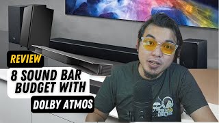 8 BEST BUDGET SOUNDBAR WITH DOLBY ATMOS [upl. by Neddy]