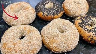 The Easiest Sourdough BAGEL Recipe on YouTube [upl. by Glori]