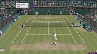 Daniel Elahi Galan VS Mikael Ymer  Wimbledon 2023  Tennis Elbow 2013  CPU vs CPU [upl. by Lewak]